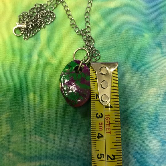 Reversible Unique Rare Vintage Boho One of a Kind Handmade Necklace - Picture 16 of 16